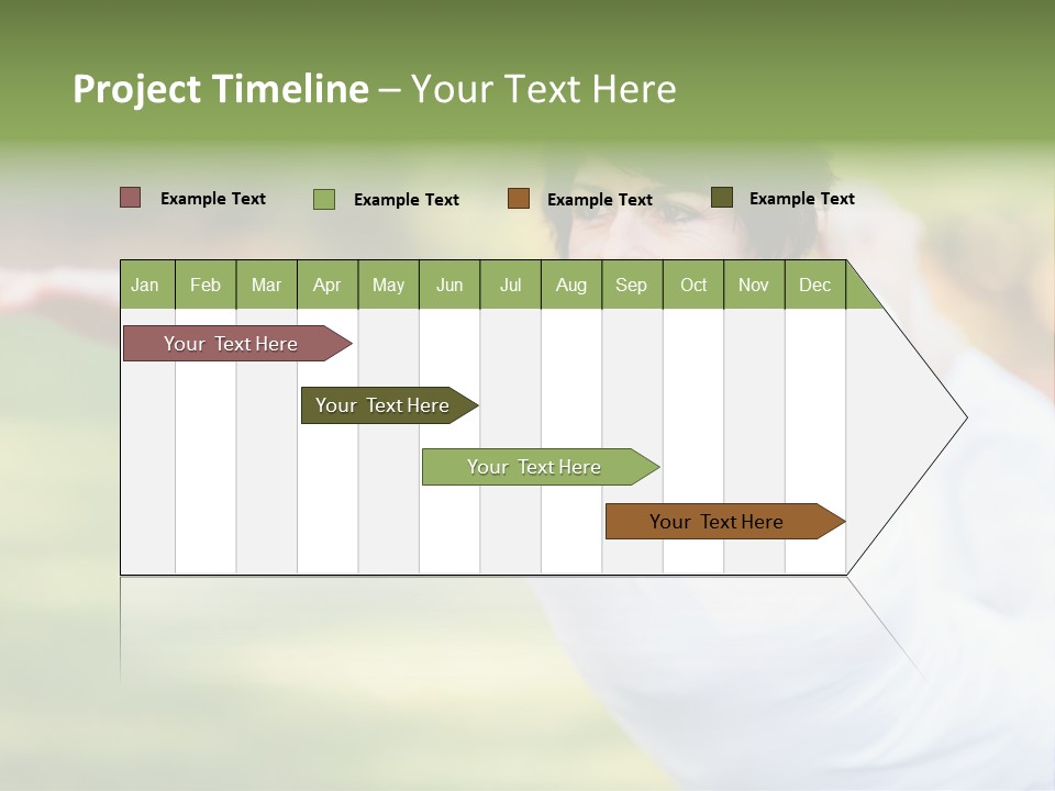 Bright Stretching Elegant PowerPoint Template