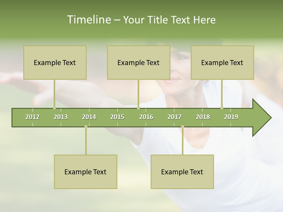 Bright Stretching Elegant PowerPoint Template