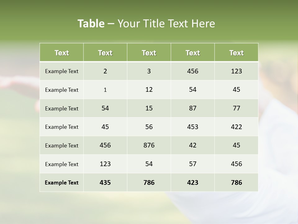 Bright Stretching Elegant PowerPoint Template