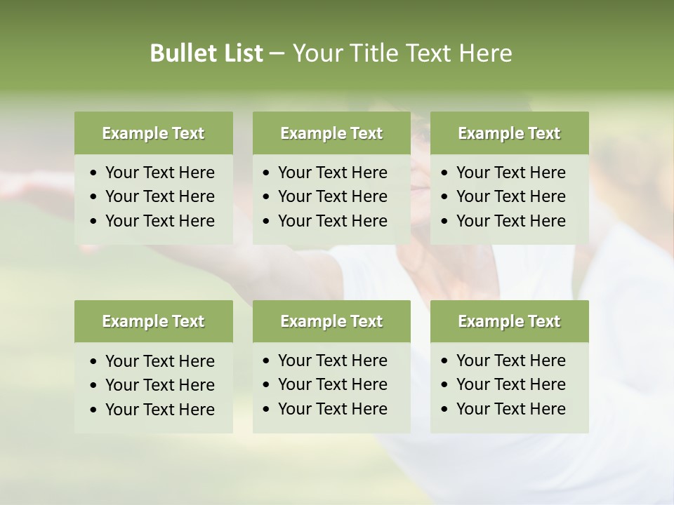 Bright Stretching Elegant PowerPoint Template
