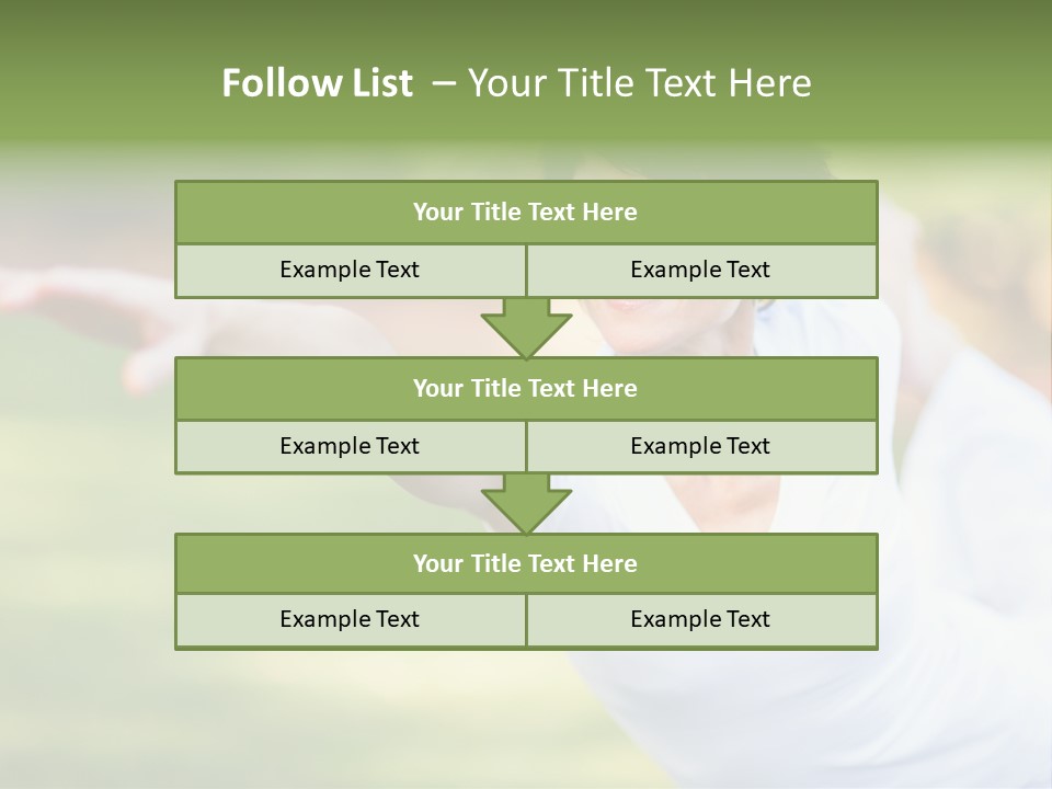 Bright Stretching Elegant PowerPoint Template