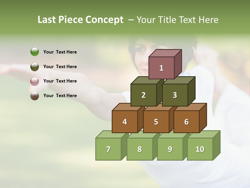 Bright Stretching Elegant PowerPoint Template