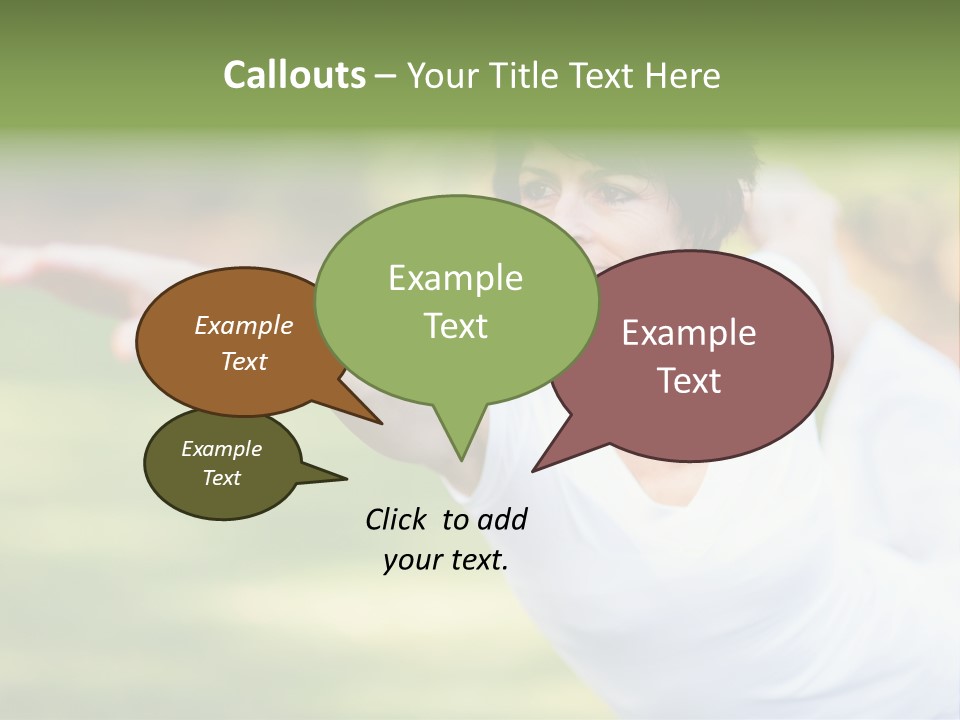 Bright Stretching Elegant PowerPoint Template