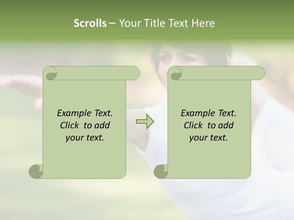 Bright Stretching Elegant PowerPoint Template