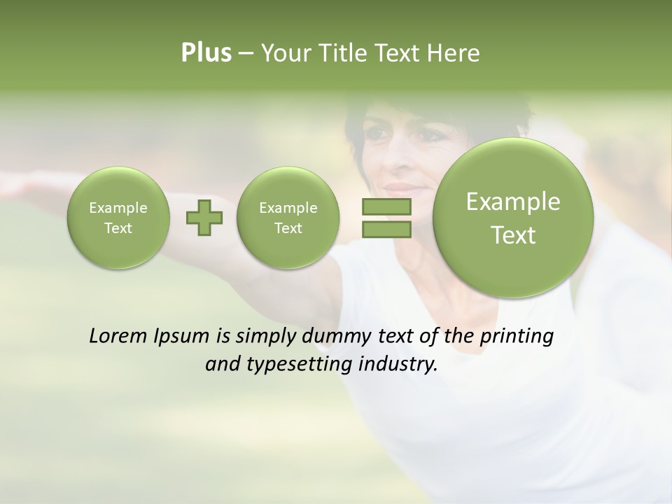 Bright Stretching Elegant PowerPoint Template