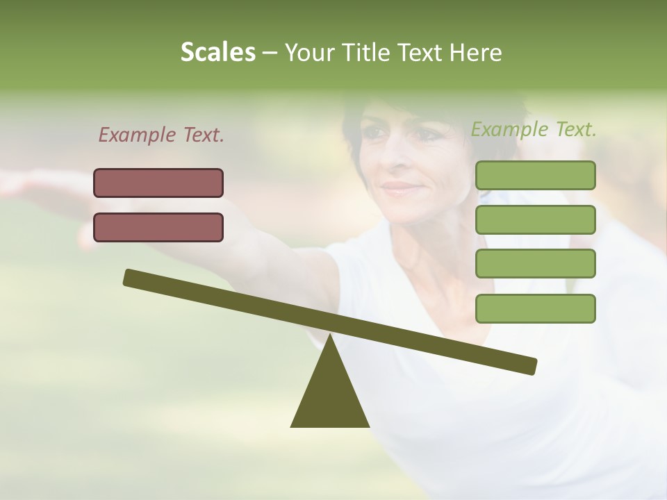 Bright Stretching Elegant PowerPoint Template