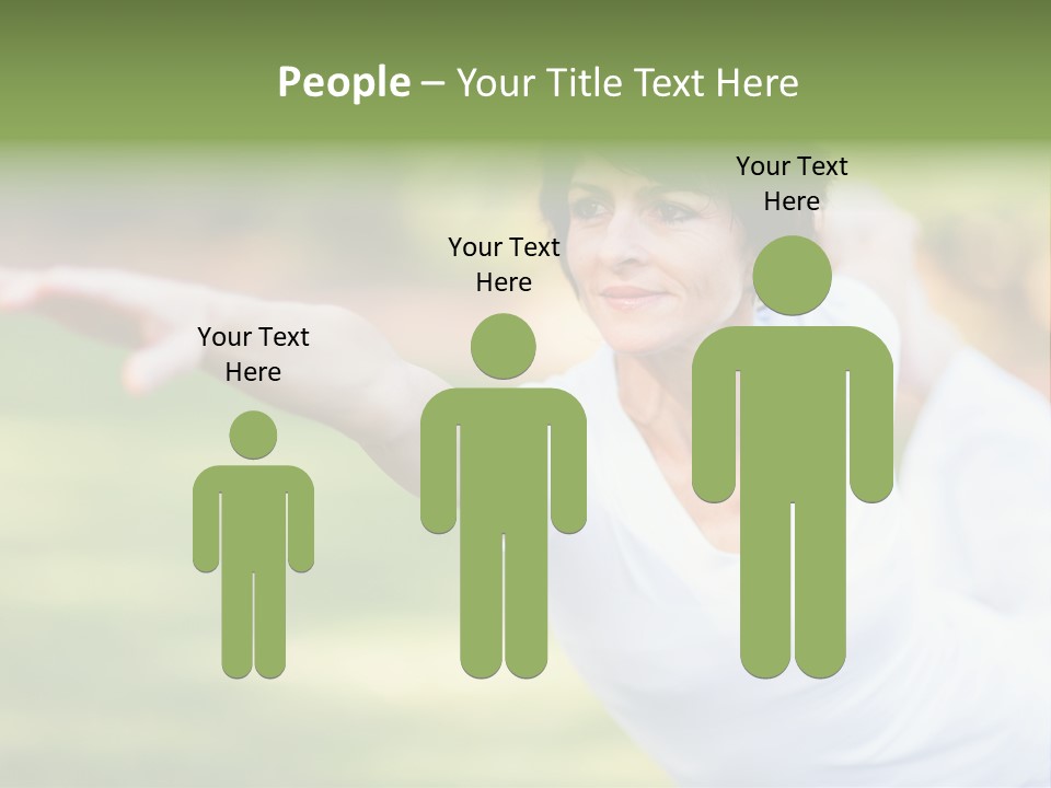 Bright Stretching Elegant PowerPoint Template