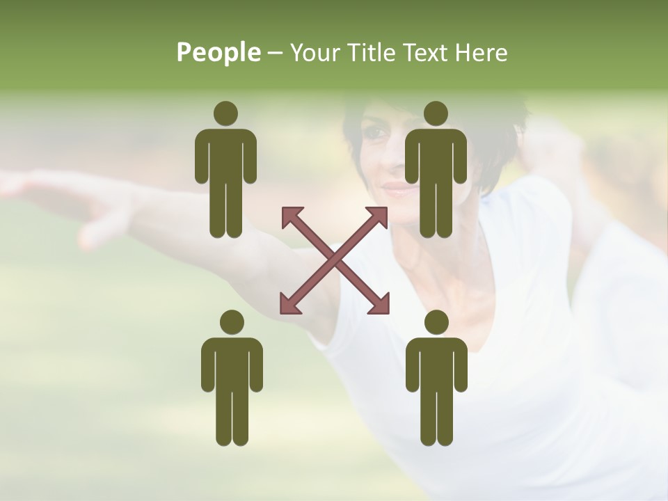 Bright Stretching Elegant PowerPoint Template