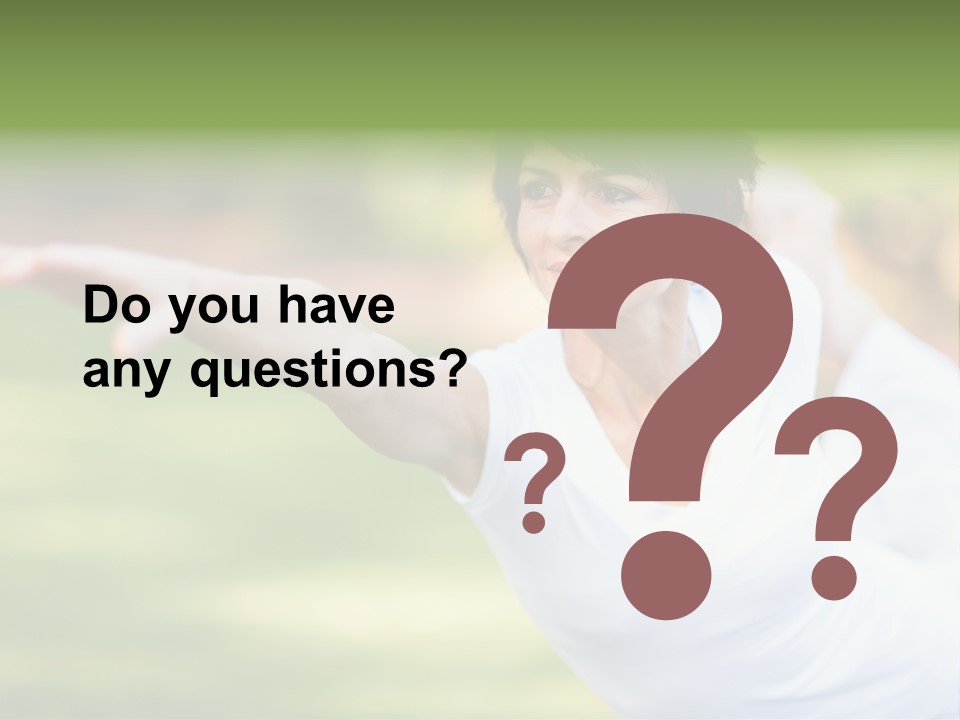 Bright Stretching Elegant PowerPoint Template