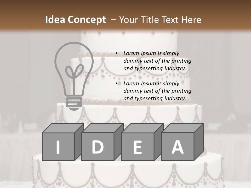 Four Design Decorated PowerPoint Template