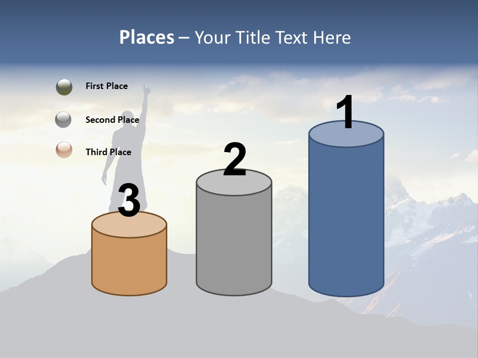 Top Extreme Hill PowerPoint Template