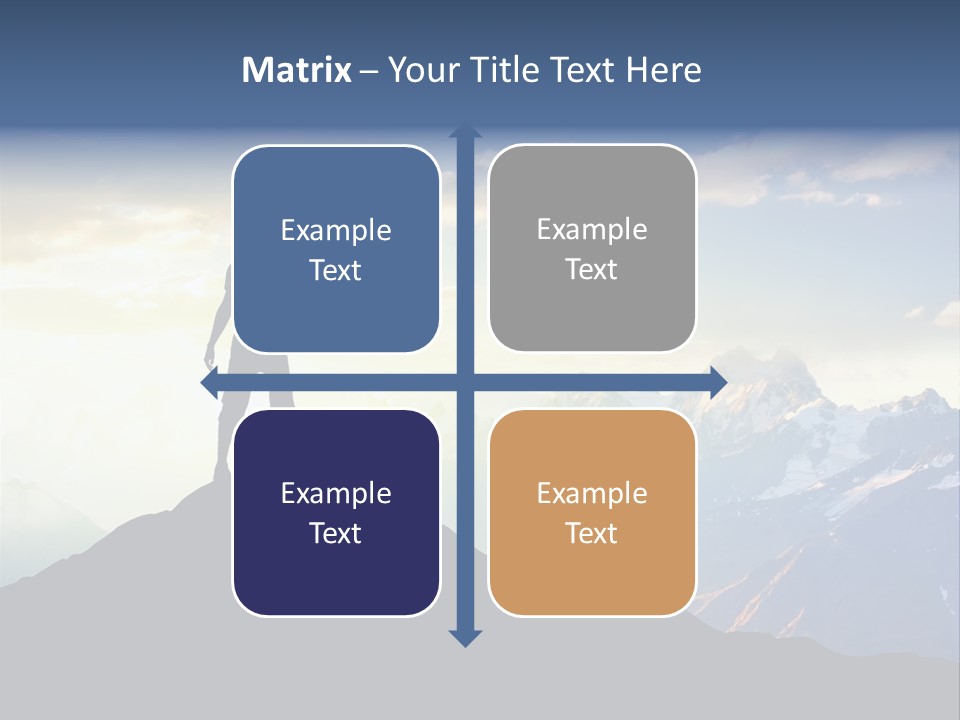Top Extreme Hill PowerPoint Template