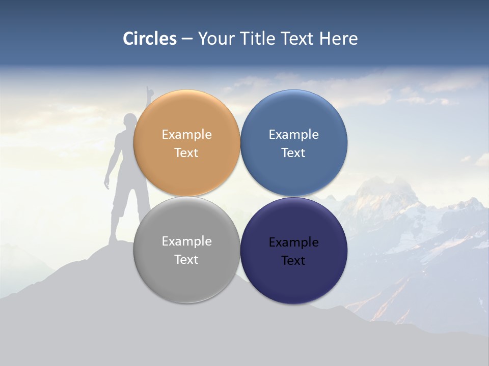 Top Extreme Hill PowerPoint Template