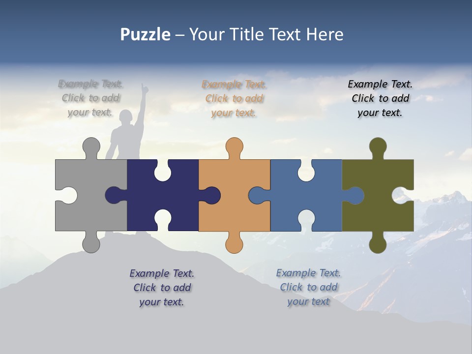 Top Extreme Hill PowerPoint Template