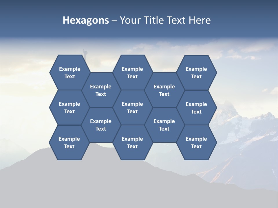 Top Extreme Hill PowerPoint Template