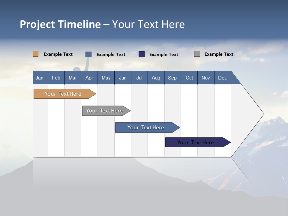 Top Extreme Hill PowerPoint Template