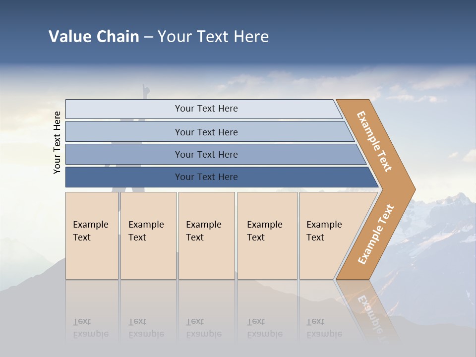 Top Extreme Hill PowerPoint Template