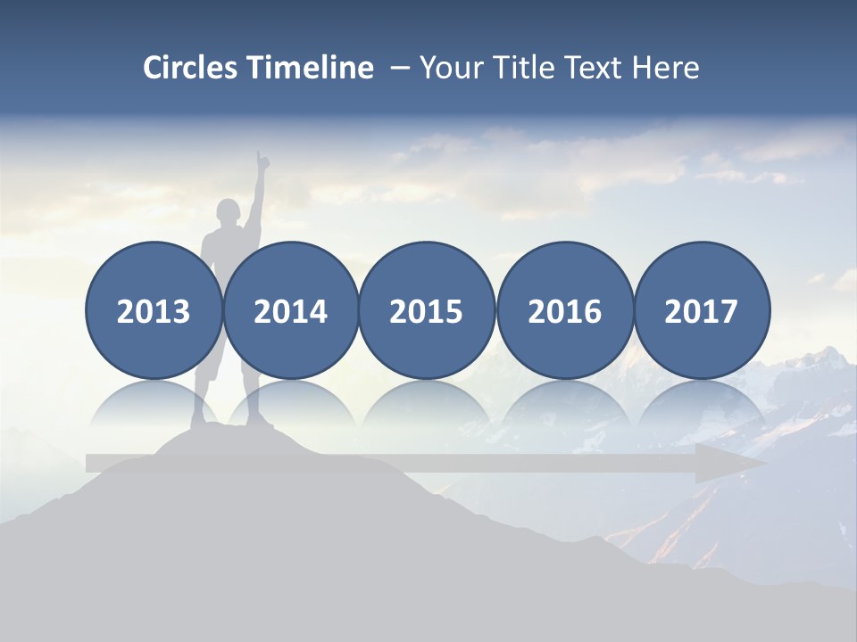 Top Extreme Hill PowerPoint Template