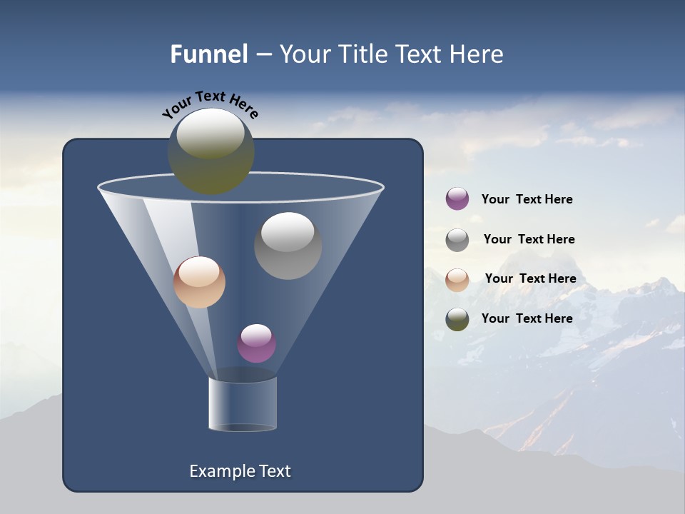 Top Extreme Hill PowerPoint Template