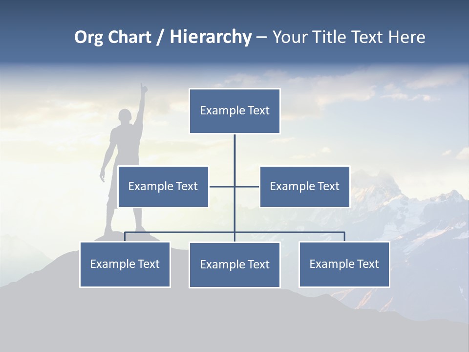 Top Extreme Hill PowerPoint Template