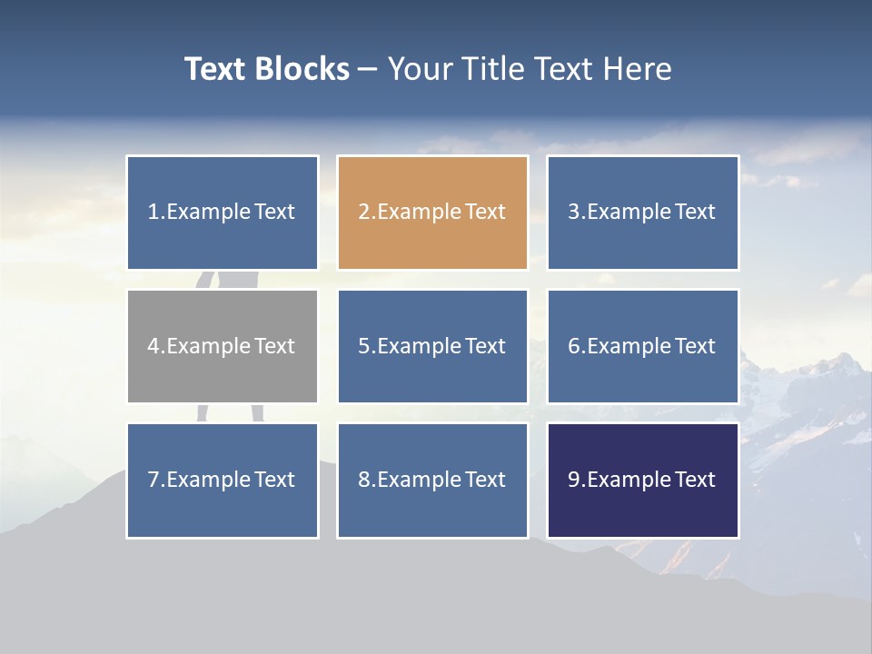 Top Extreme Hill PowerPoint Template