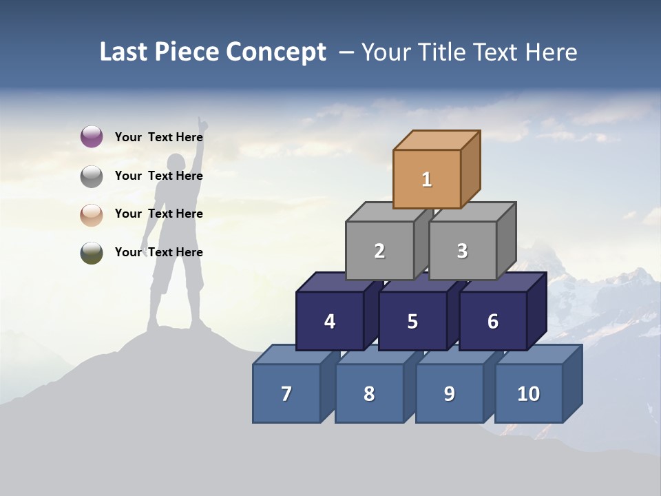 Top Extreme Hill PowerPoint Template