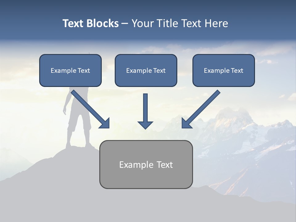 Top Extreme Hill PowerPoint Template