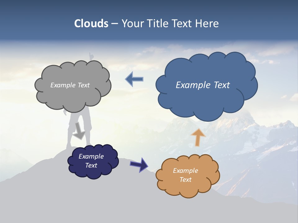 Top Extreme Hill PowerPoint Template