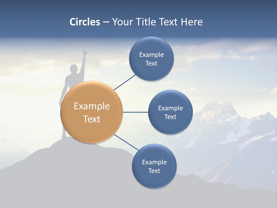 Top Extreme Hill PowerPoint Template