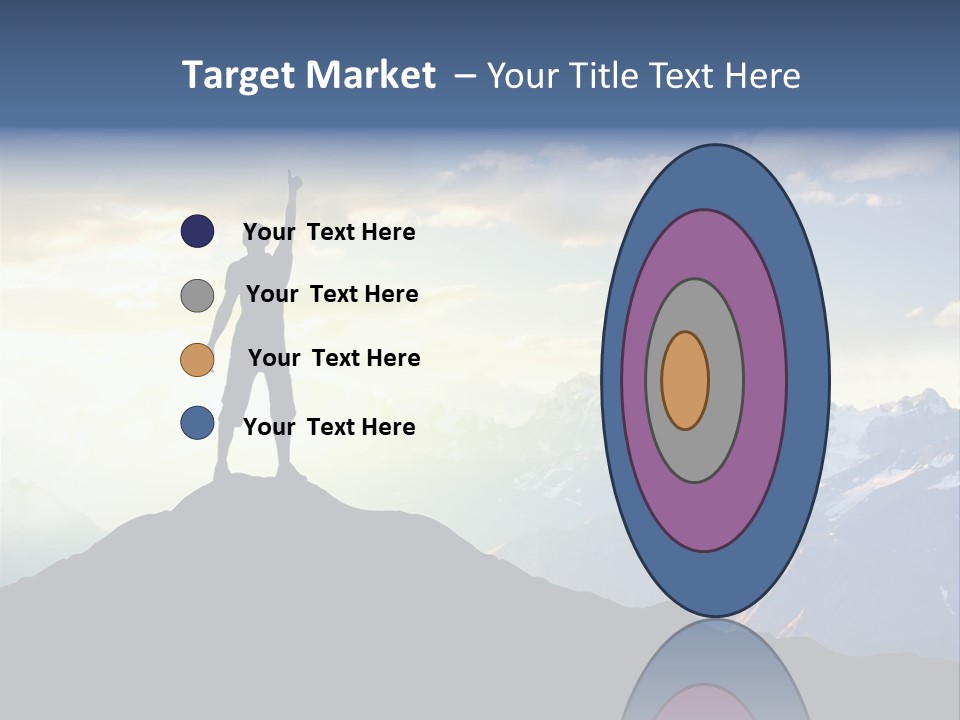 Top Extreme Hill PowerPoint Template