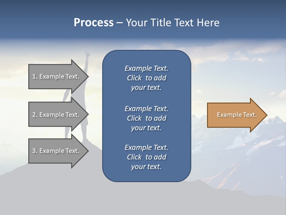 Top Extreme Hill PowerPoint Template