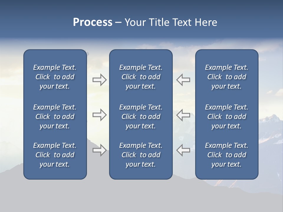 Top Extreme Hill PowerPoint Template