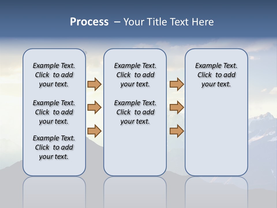 Top Extreme Hill PowerPoint Template