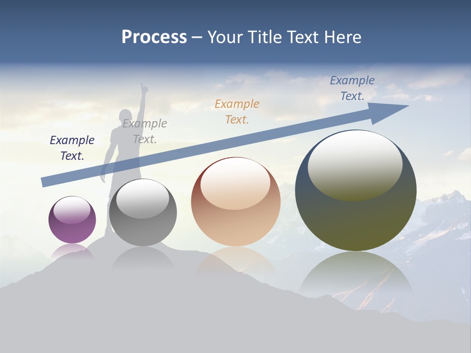 Top Extreme Hill PowerPoint Template