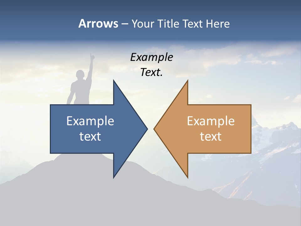 Top Extreme Hill PowerPoint Template