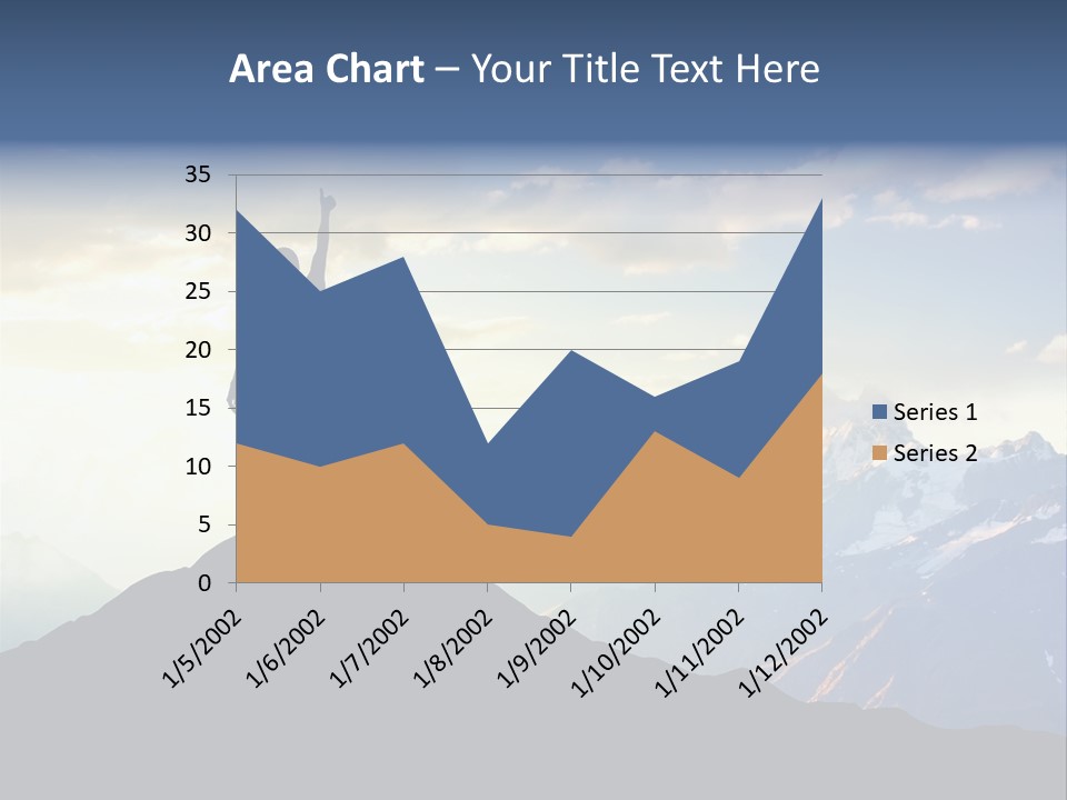 Top Extreme Hill PowerPoint Template