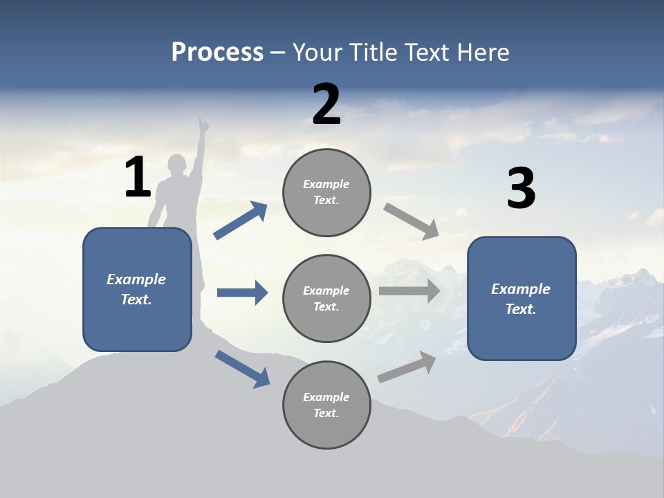 Top Extreme Hill PowerPoint Template