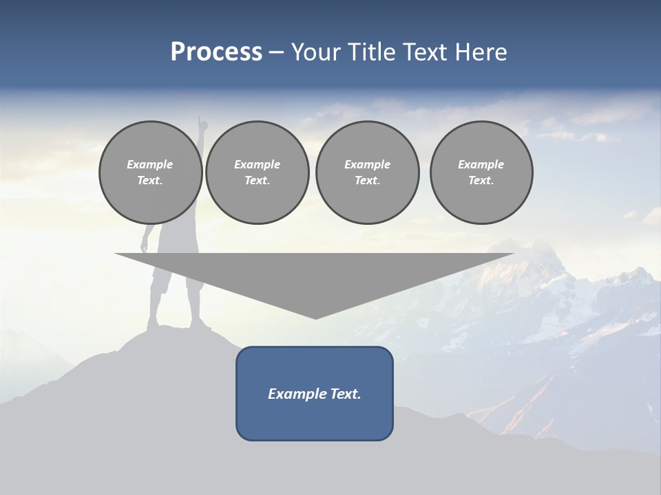 Top Extreme Hill PowerPoint Template
