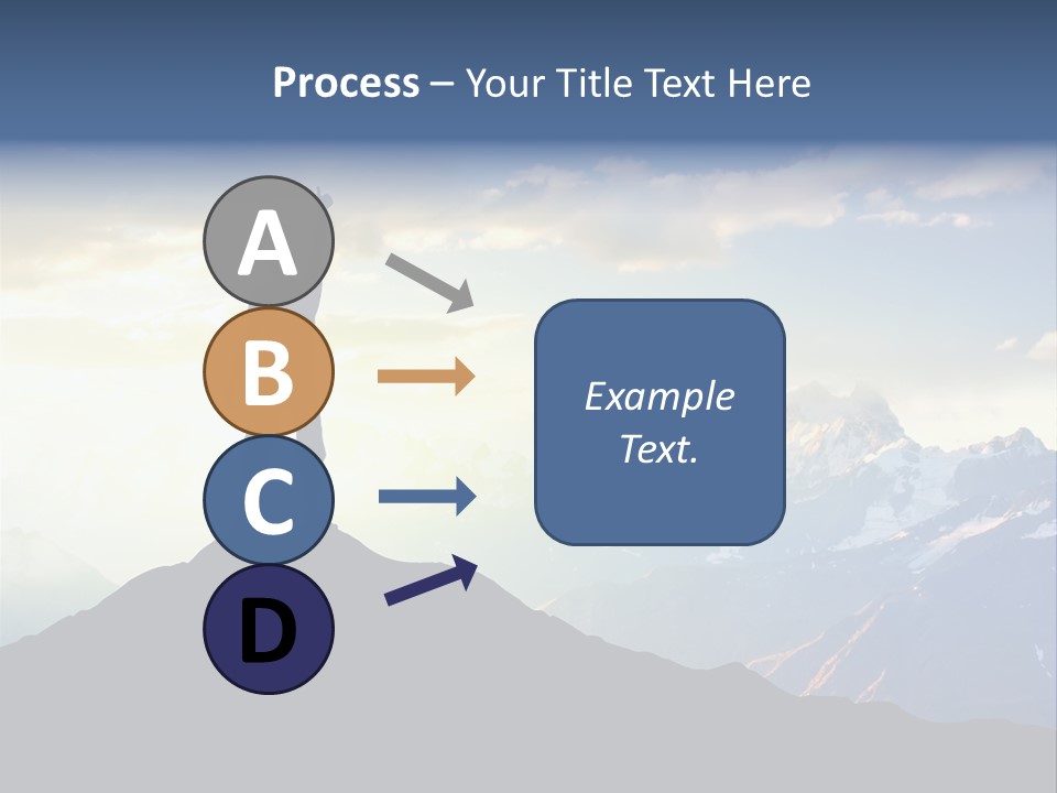 Top Extreme Hill PowerPoint Template