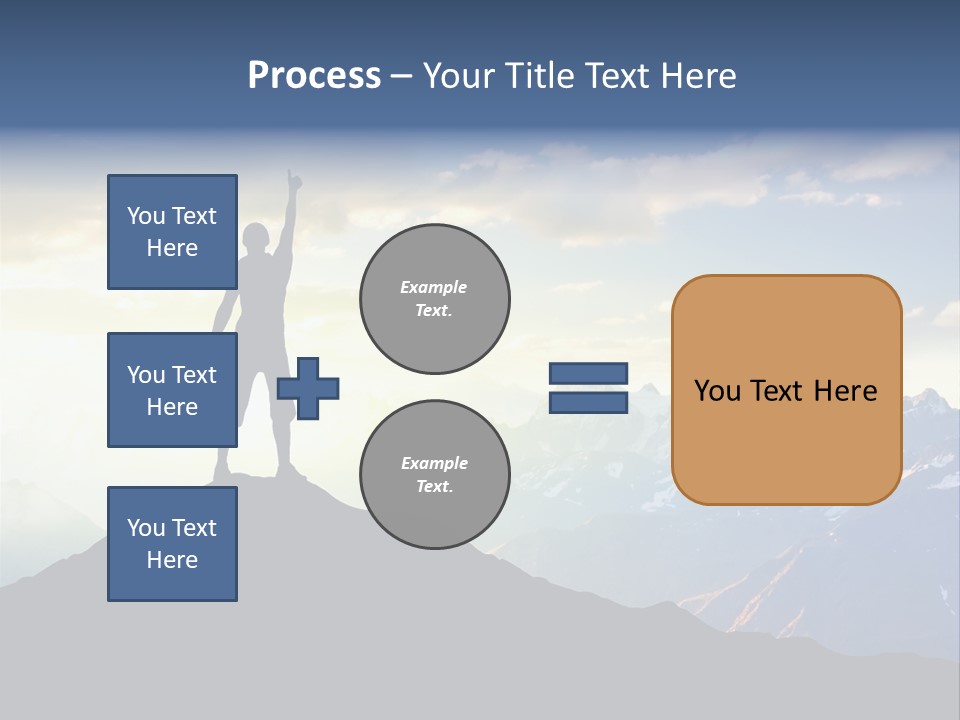 Top Extreme Hill PowerPoint Template