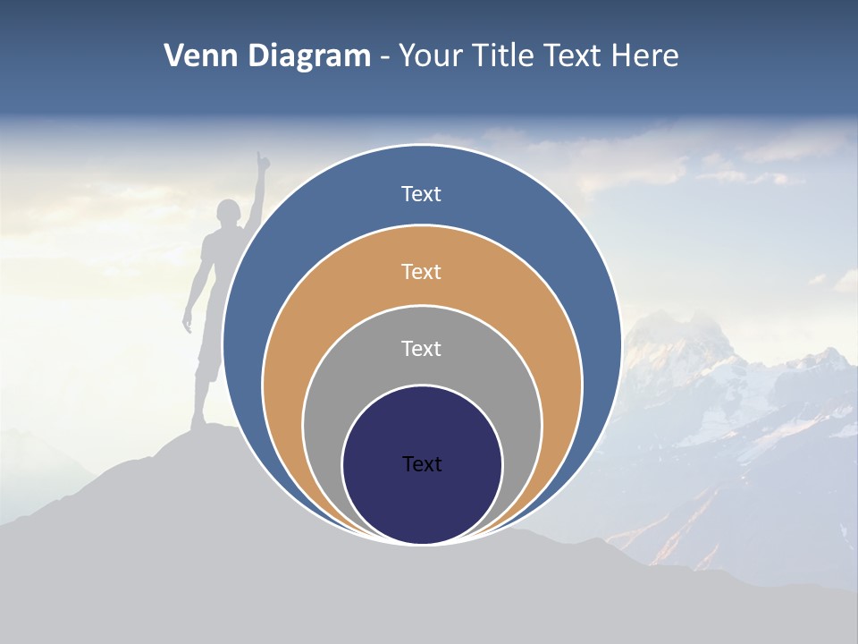 Top Extreme Hill PowerPoint Template