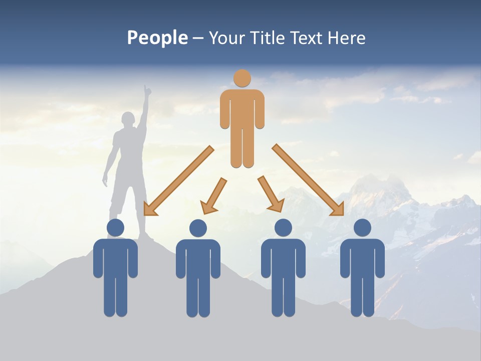 Top Extreme Hill PowerPoint Template