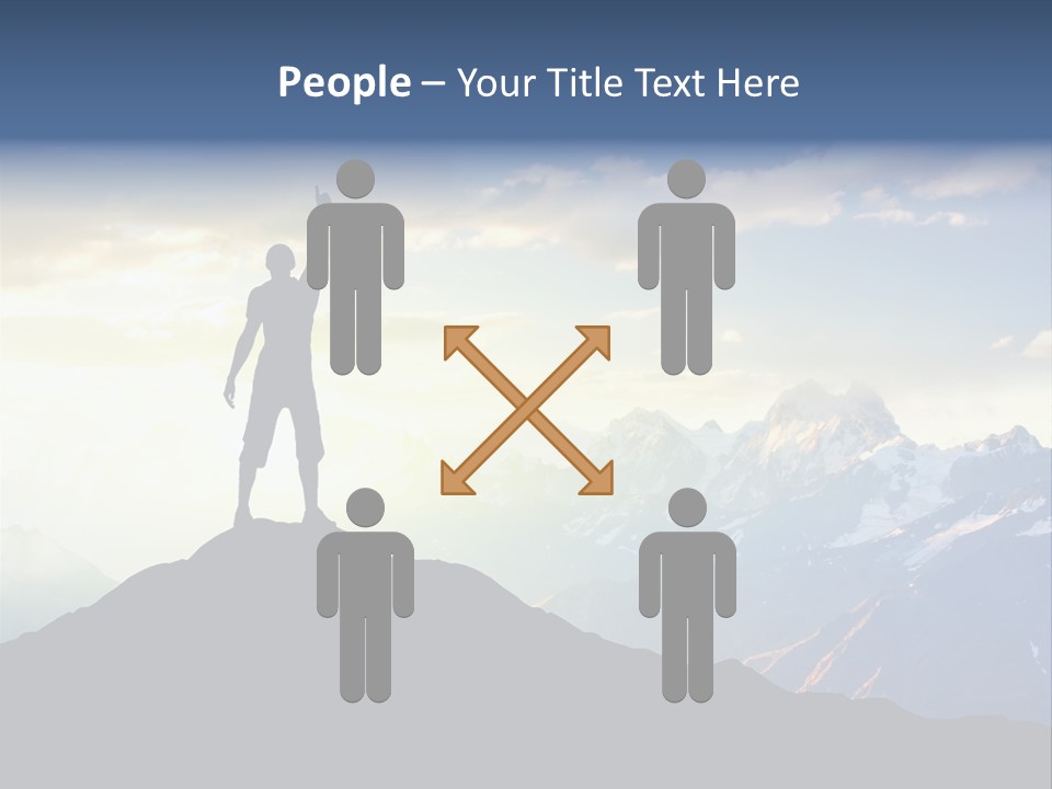 Top Extreme Hill PowerPoint Template
