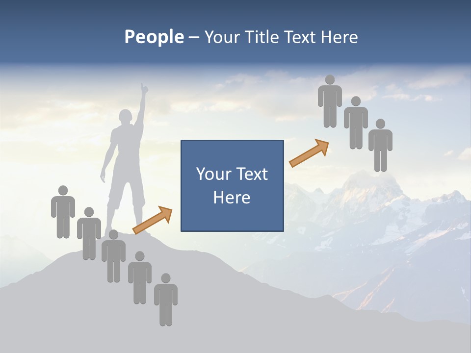 Top Extreme Hill PowerPoint Template