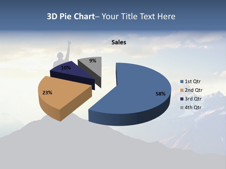 Top Extreme Hill PowerPoint Template