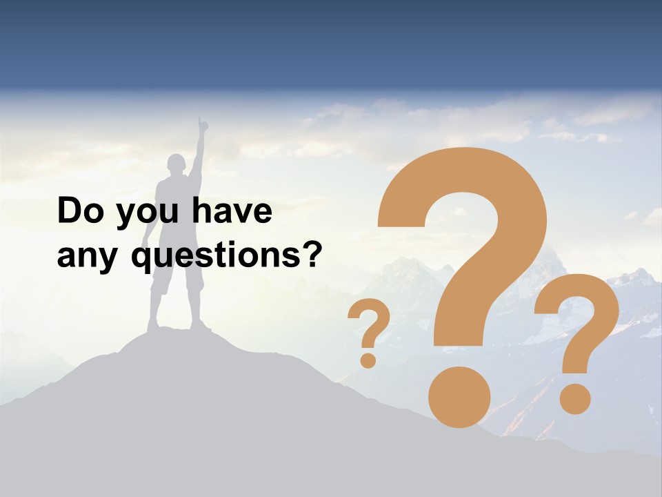 Top Extreme Hill PowerPoint Template