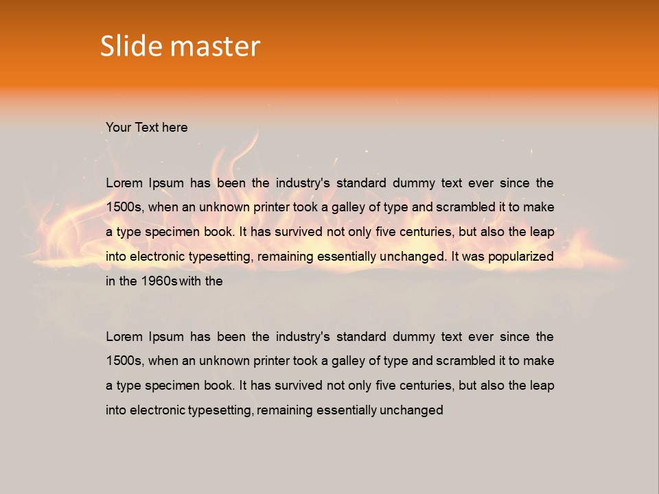 Barbecue Light Bright PowerPoint Template