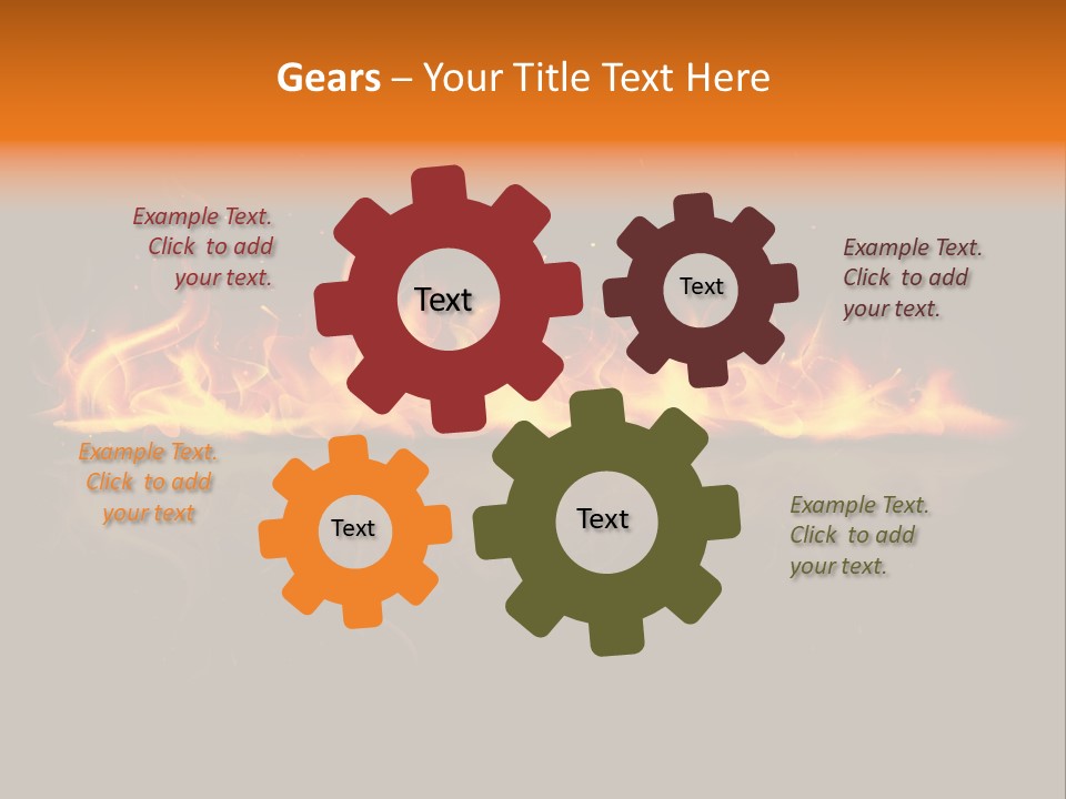 Barbecue Light Bright PowerPoint Template