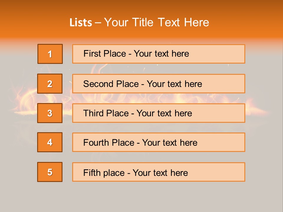 Barbecue Light Bright PowerPoint Template