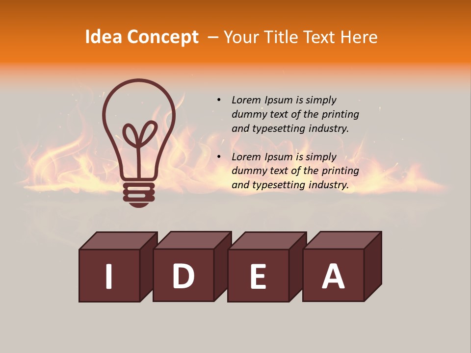 Barbecue Light Bright PowerPoint Template